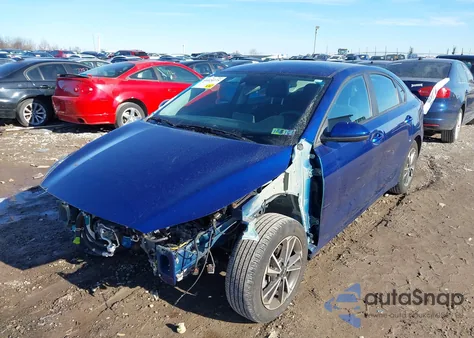 2022 Kia Forte Lxs из США, поврежденный, VIN 3KPF24AD6NE498328